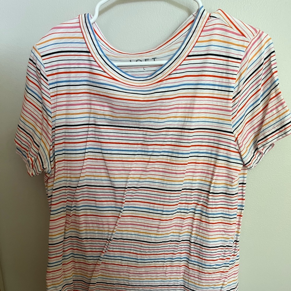 Loft striped tee